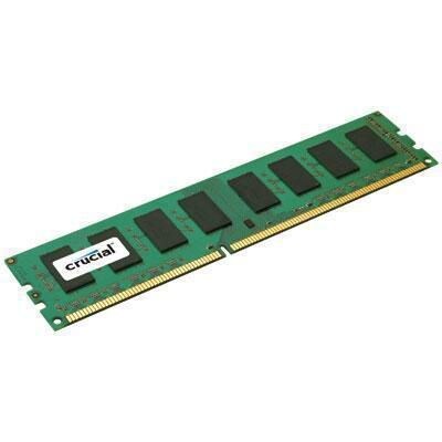 Crucial™ CT8G3ERSLD8160B 8GB (1 x 8GB) DDR3 SDRAM RDIMM DDR3-1600/PC-12800 Desktop RAM Module