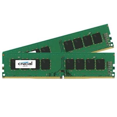 Crucial™ CT2K4G4DFS8213 8GB (2 x 4GB) DDR4 SDRAM UDIMM DDR4-2133/PC-17000 Server RAM Module