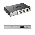 D-Link® DES1018MP 18 Port Fast Ethernet Unmanaged PoE Switch