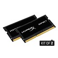 Kingston® HX318LS11IBK2/16 HyperX Impact 16GB (2 x 8GB) DDR3L SDRAM SoDIMM DDR3L-1866/PC-14900 Deskt