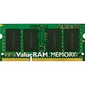 Kingston® KVR16S11S8/4 4GB (1 x 4GB) DDR3 SDRAM SoDIMM DDR3-1600/PC-12800 Laptop RAM Module