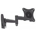 Manhattan® Universal Articulating Wall Mount for 13 - 27 Flat Panel TV; Black (423670)