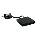 American Weigh Scales Ship Elite Black Low Profile Shipping Scale with Backlit LCD and 110-Pound Capacity (SE-50)