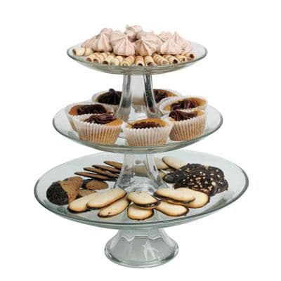 Anchor Hocking® Presence 3-Tier Platter Set (86616L8)