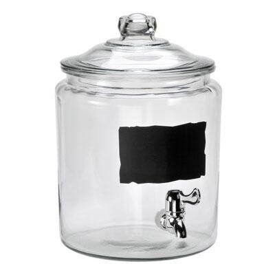 Anchor Hocking® Heritage Hill 2 Gallon Chalk Spigot Container (93453l14)