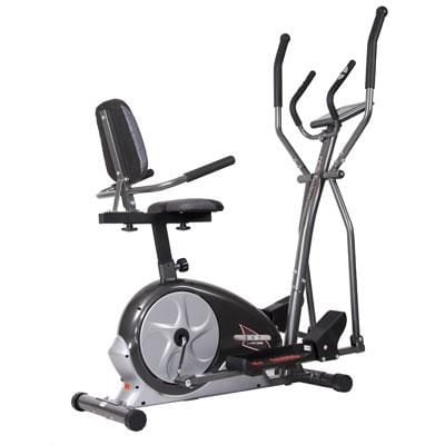 Body Flex Body Champ 3-in-1 Trio Trainer; Silver/Black (BRT3858)
