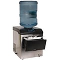 Chard 33 lbs. Ice Maker with Water Dispenser, Stainless Steel/Black (IM-15SS)
