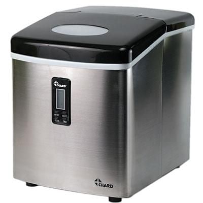 Chard™ 35 lbs. Portable Ice Maker; Stainless Steel (IM-12SS)