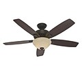 Hunter® Banyan 52 Ceiling Fan; Bronze/Brown (53176)