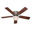 Hunter® Low Profile® III Plus 52 Ceiling Fan; Iron/Pewter (53074)