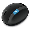 Microsoft Sculpt Ergonomic 5LV-00001 Wireless Bluetrack Mouse, Black
