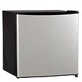 Midea 1.6 Cu. Ft. Refrigerator, Silver (WHS65LSS1)