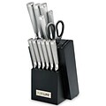Ragalta™ PureLife™ 1.66 cu. ft. 13-Piece Forged Cutlery Knife Block Set; Black (PLKS-2222)