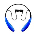 IQ Sound IQ-127BT Wireless Bluetooth Stereo Headphones, Blue (IQ127BTBLU)