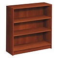 HON® 1870 Series in Cognac, 3-Shelf Bookcase