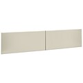 HON® 38000 Series in Light Gray, 72 Hutch Flipper Doors