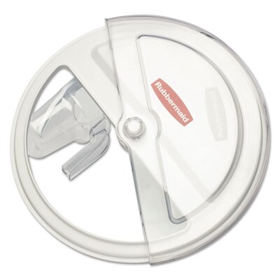 Rubbermaid® Lid w/Scoop, Sliding Lid, White, Fits 32 Gallon Container #2632WHILAG