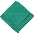 Zwipes 16 x 16 Microfiber Cleaning Towel, Green, Package of 12 (H1-727)