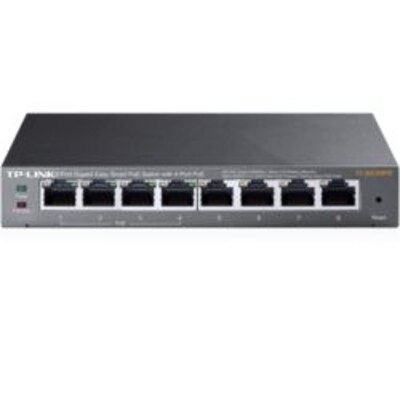 TP-LINK 8-Port Gigabit Easy Smart Switch with 4-Port PoE (TL-SG108PE)