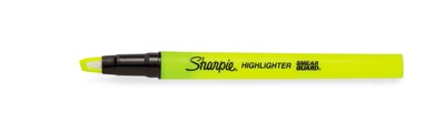 Sharpie Clear View Highlighter, Chisel Tip, Yellow, 3/Pack (1950745/2128217)