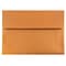 JAM Paper A8 Metallic Invitation Envelopes, 5.5 x 8.125, Stardream Copper, 50/Pack (9844I)
