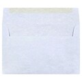 JAM Paper A10 Parchment Invitation Envelopes, 6 x 9.5, Blue Recycled, 25/Pack (10486)