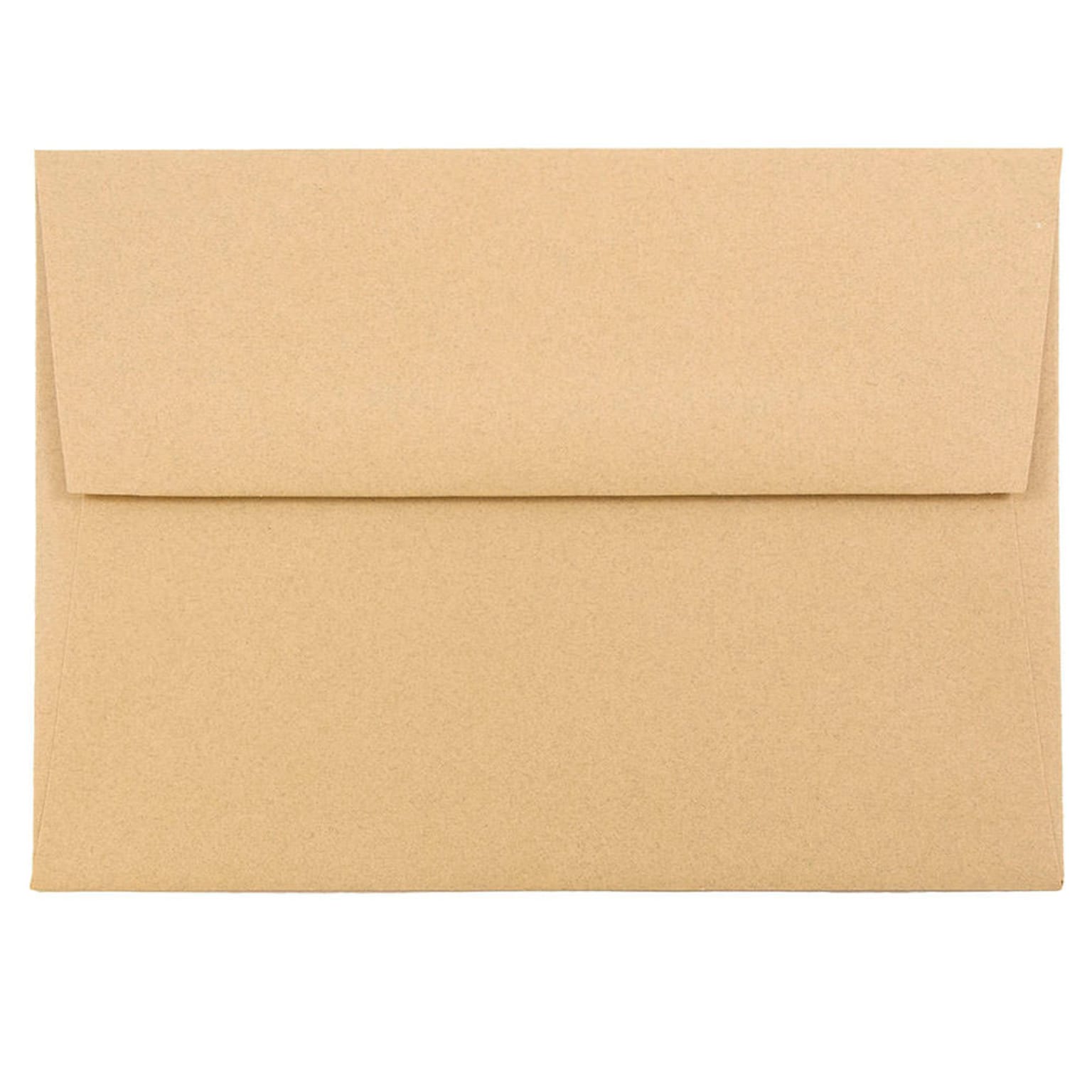 JAM Paper® A6 Passport Invitation Envelopes, 4.75 x 6.5, Ginger Brown Recycled, 25/Pack (11179)