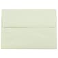 JAM Paper® A6 Parchment Invitation Envelopes, 4.75 x 6.5, Green Recycled, 50/Pack (13278I)