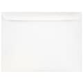 JAM Paper 9.5 x 12.625 Booklet Commercial Envelopes, White, 100/Pack (953454B)