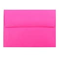 JAM Paper® 4Bar A1 Colored Invitation Envelopes, 3.625 x 5.125, Ultra Fuchsia Pink, 25/Pack (15790)