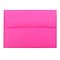 JAM Paper® 4Bar A1 Colored Invitation Envelopes, 3.625 x 5.125, Ultra Fuchsia Pink, 25/Pack (15790)