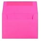 JAM Paper® 4Bar A1 Colored Invitation Envelopes, 3.625 x 5.125, Ultra Fuchsia Pink, 25/Pack (15790)