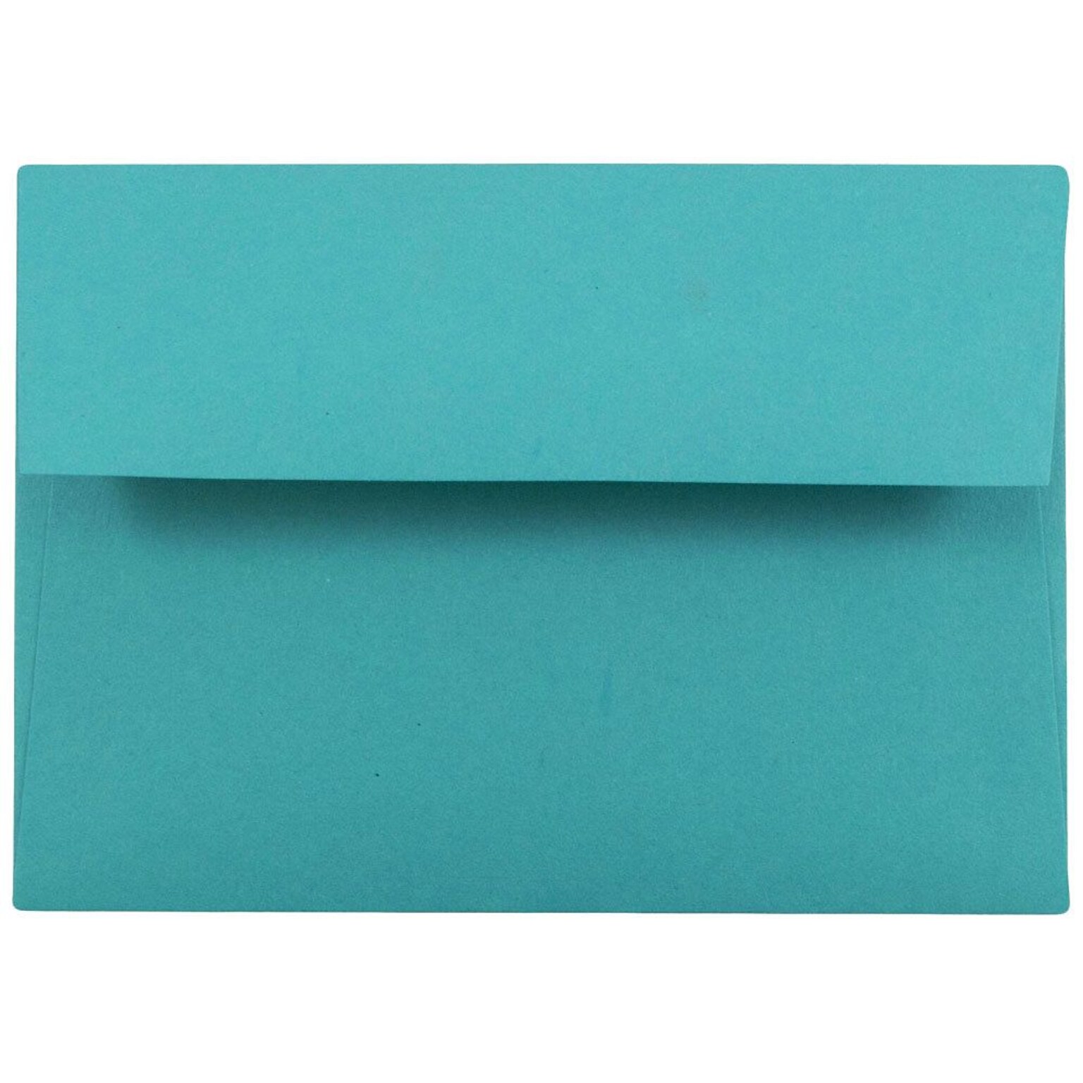 JAM Paper® 4Bar A1 Colored Invitation Envelopes, 3.625 x 5.125, Sea Blue Recycled, 25/Pack (15794)