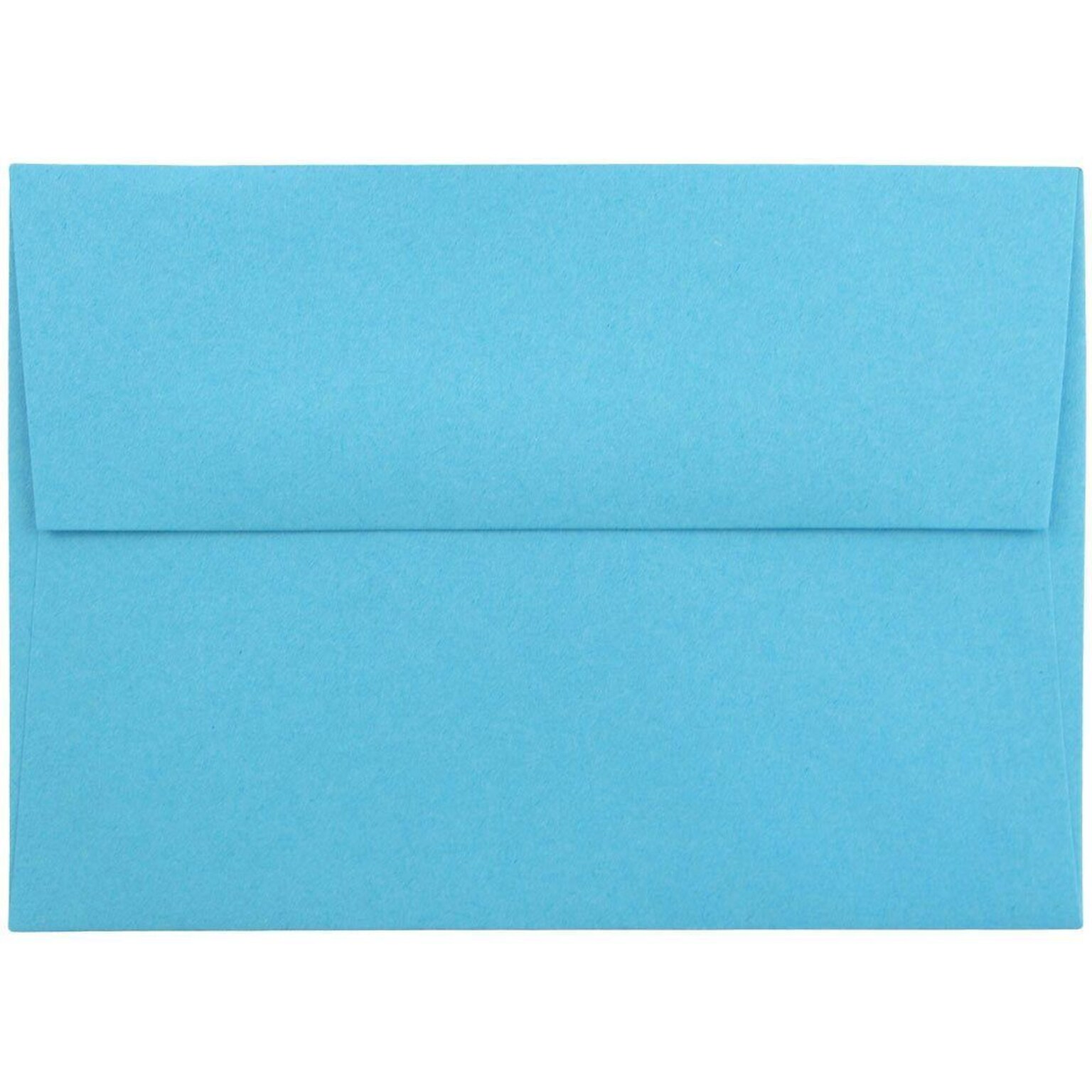 JAM Paper 4Bar A1 Colored Invitation Envelopes, 3.625 x 5.125, Blue Recycled, 25/Pack (15805)