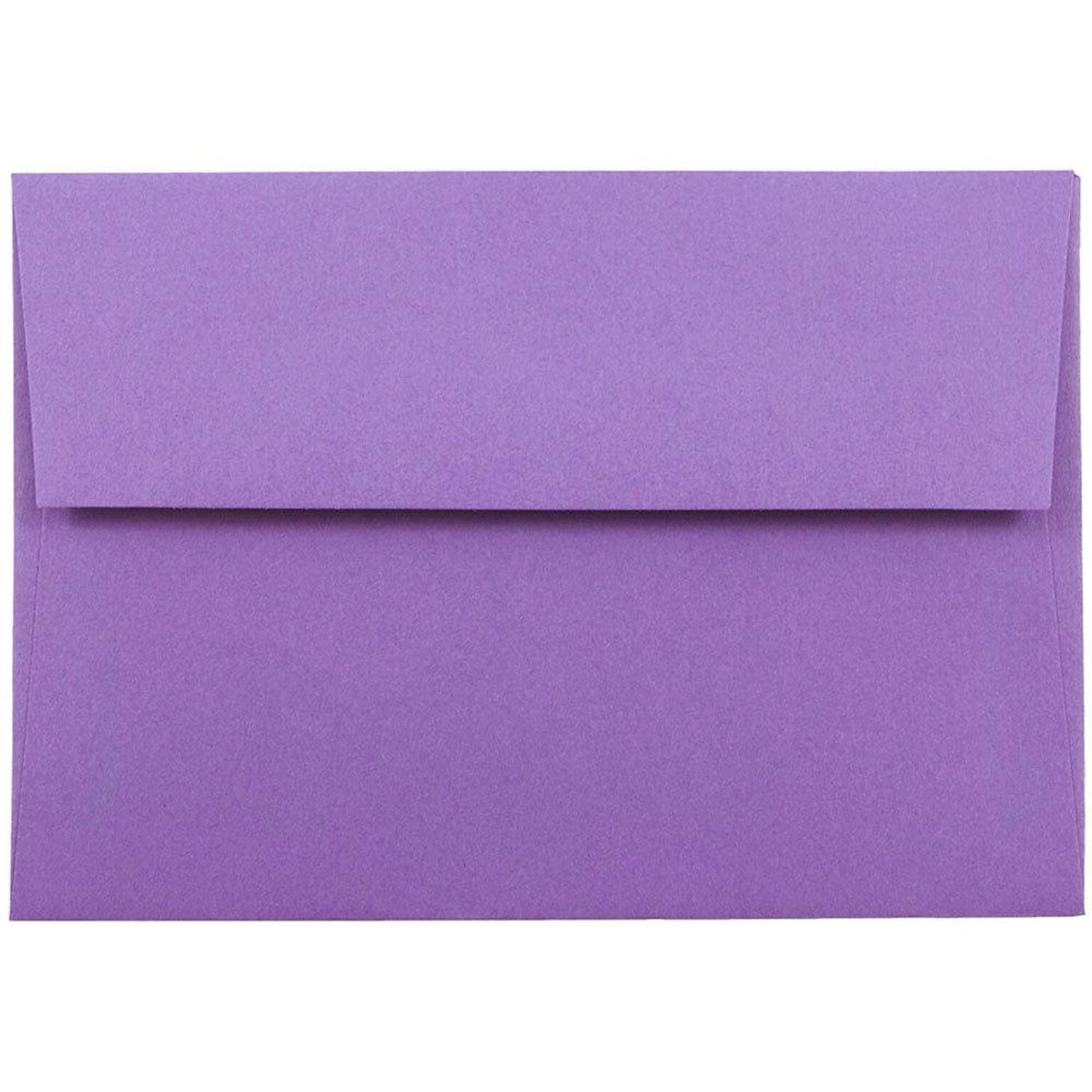 JAM Paper® 4Bar A1 Colored Invitation Envelopes, 3.625 x 5.125, Violet Purple Recycled, 25/Pack (15815)