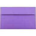 JAM Paper A10 Colored Invitation Envelopes, 6 x 9.5, Violet Purple Recycled, 50/Pack (28036I)