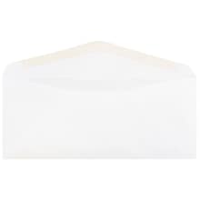 JAM Paper® #10 Business Commercial Envelopes, 4.125 x 9.5, White, 50/Pack (35532H)