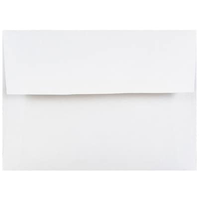 JAM Paper A2 Invitation Envelope, 4 3/8 x 5 3/4, White, 250/Pack (MOOP6250LDH)