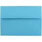 JAM Paper A7 Invitation Envelope, 5 1/4 x 7 1/4, Brite Hue Blue, 50/Pack (54093I)