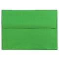 JAM Paper A6 Colored Invitation Envelopes, 4.75 x 6.5, Green Recycled, 25/Pack (67195)