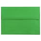 JAM Paper A6 Colored Invitation Envelopes, 4.75 x 6.5, Green Recycled, 50/Pack (67195I)