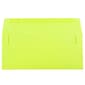 JAM Paper #10 Business Envelope, 4 1/8" x 9 1/2", Lime Green, 25/Pack (71091)