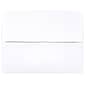 JAM Paper A2 Foil Lined Invitation Envelopes, 4.375 x 5.75, White with Red Foil, 50/Pack (72158I)