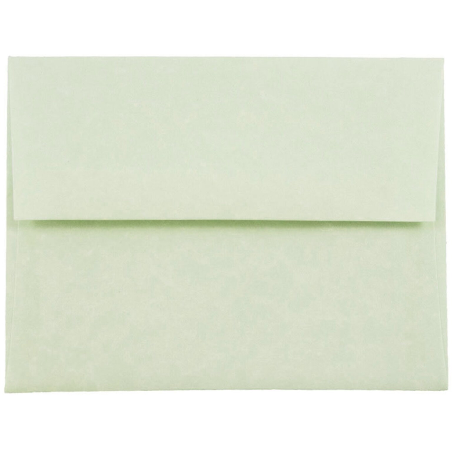 JAM Paper® A2 Parchment Invitation Envelopes, 4.375 x 5.75, Green Recycled, 25/Pack (75066)