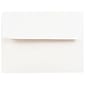 JAM Paper® A2 Foil Lined Invitation Envelopes, 4.375 x 5.75, White with Gold Foil, 25/Pack (79507)