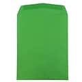 JAM Paper 10 x 13 Open End Catalog Colored Envelopes, Green Recycled, 10/Pack (V0128190B)