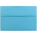 JAM Paper® A8 Colored Invitation Envelopes, 5.5 x 8.125, Blue Recycled, 50/Pack (95435I)