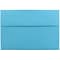 JAM Paper® A8 Colored Invitation Envelopes, 5.5 x 8.125, Blue Recycled, 50/Pack (95435I)