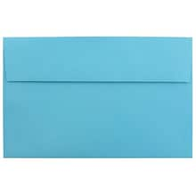 JAM Paper® A10 Colored Invitation Envelopes, 6 x 9.5, Blue Recycled, 25/Pack (95443)