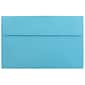 JAM Paper® A10 Colored Invitation Envelopes, 6 x 9.5, Blue Recycled, Bulk 250/Box (95443H)